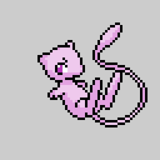 mew floating around