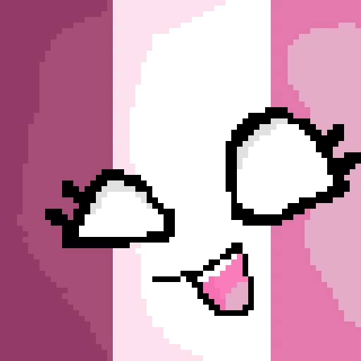 why does this ice cream have eyes and a mouth?(could it be who i think it is?)