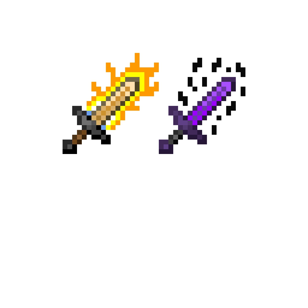 Fire sword
