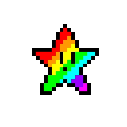 rainbow star