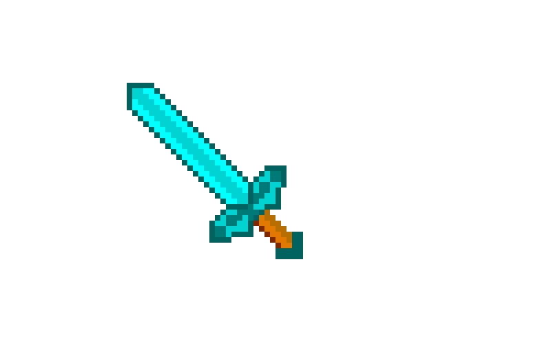 Random diamond sword