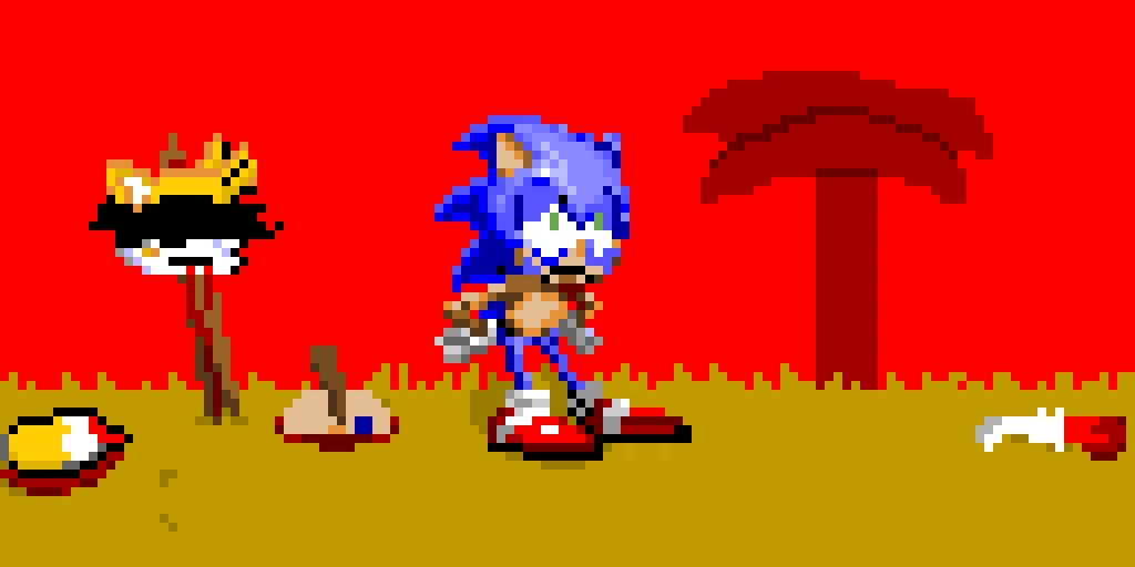 Sonic in Destroyded Mind