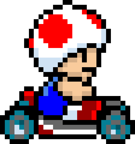 Toad - Mario Kart