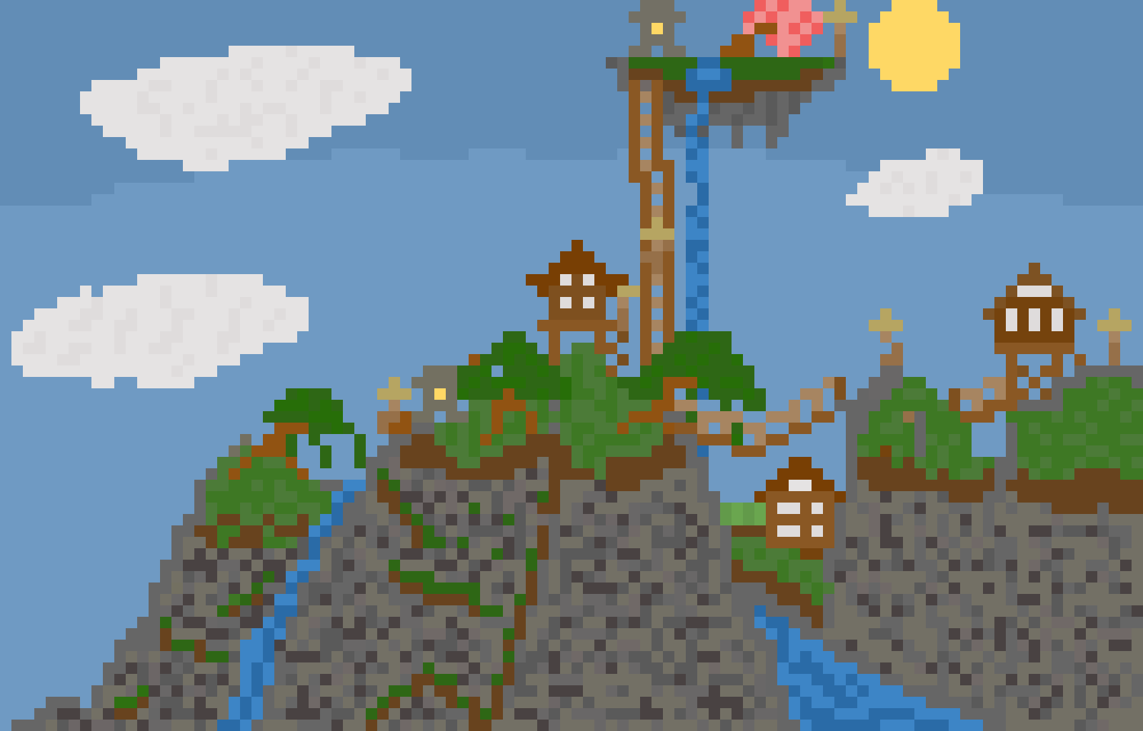 animated Chinese Mountains