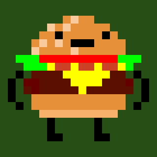 burger face