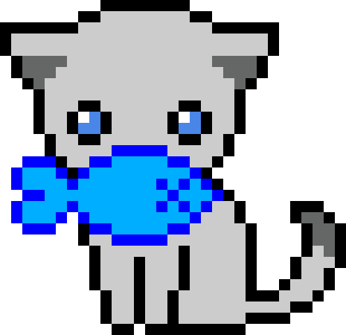 Cute Fishy Kitty