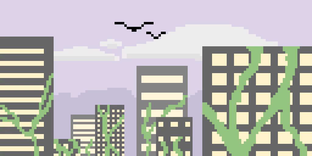 overgrown city :)