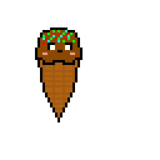 cute ice cream with sprinkles the more likes this ice cream has the cuter it is