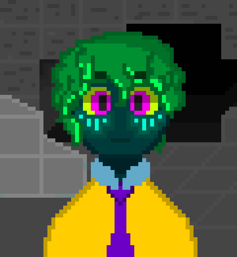 Just a dude in a Minecraft world (phantom/glow squid)