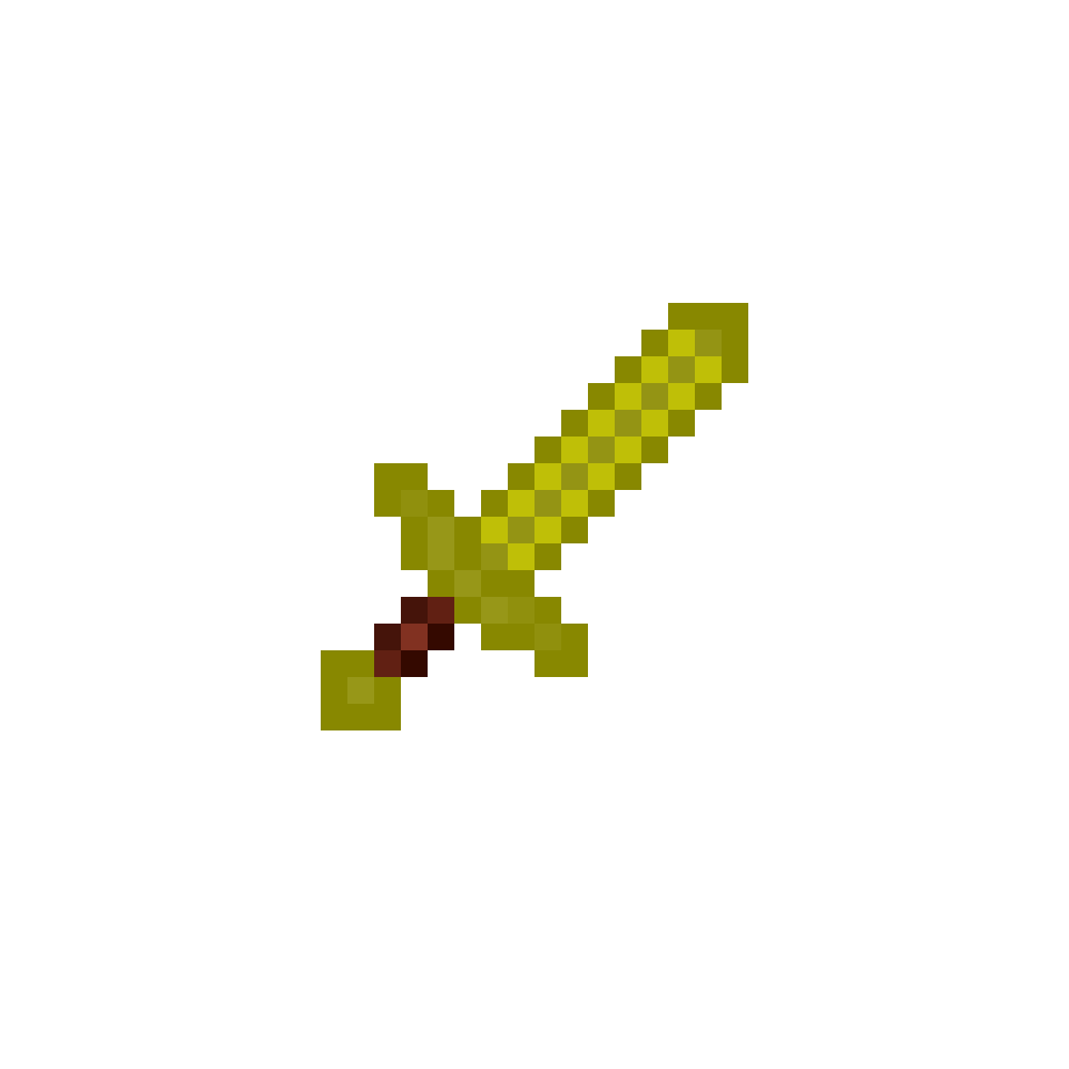 More Gold colored Gold Sword