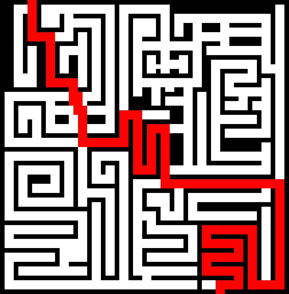 finished this maze by snas