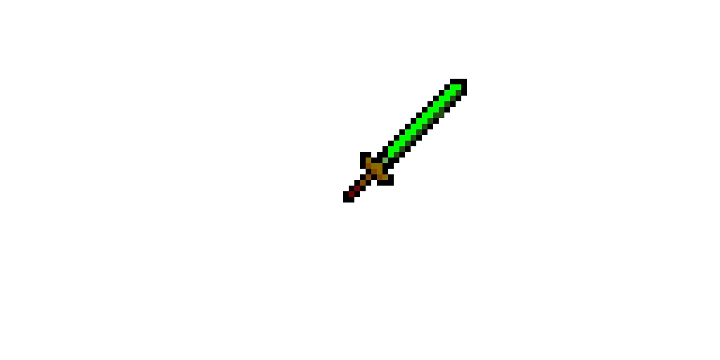 i made an emerald jade sword