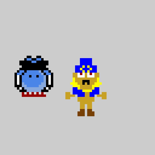 boshi and geno from super mario rpg contest