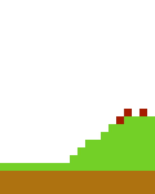 ant pile moves.. the ant jumps off