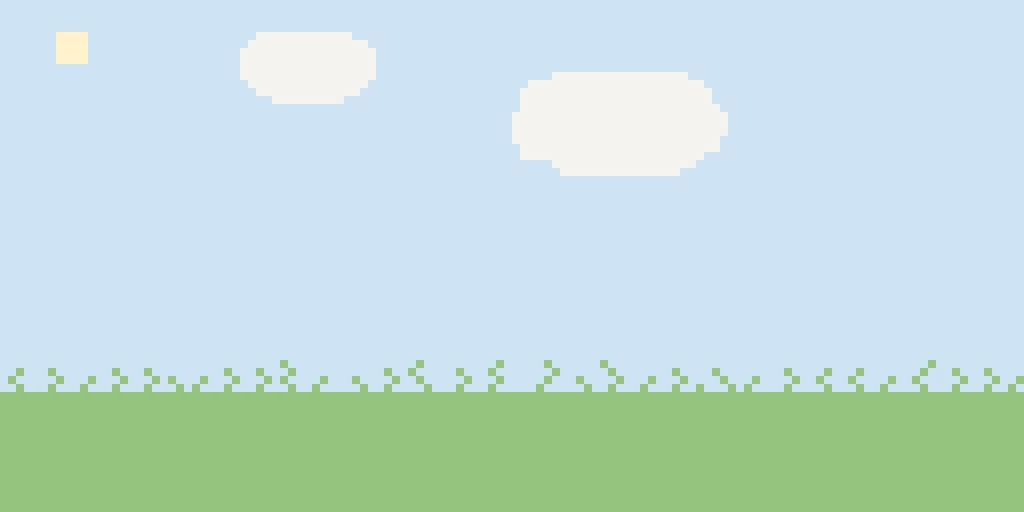 background for a super mario game