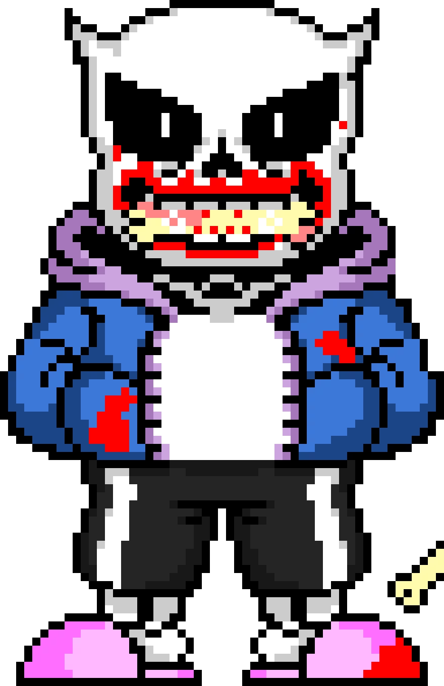 Beast sans (there wasn&rsquo;t any good references, for @under_tale)