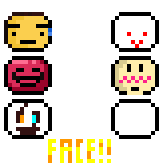 updated face (credits go to @snas , @sghadbvh , and @pool_noodles )