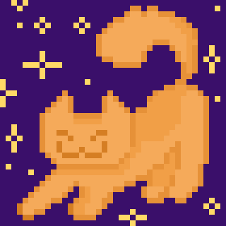 strechy cat (collab w/ pixelmaster026)