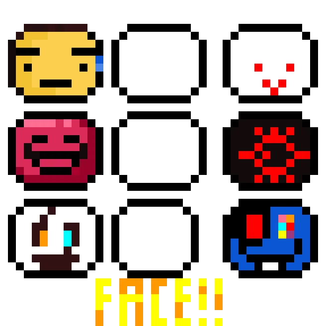 Added face and 3 face slots! from @sghadbvh