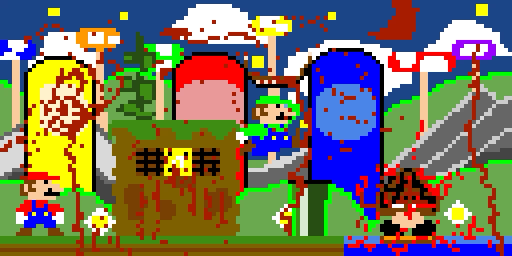 mario 85 parallel universe destruction