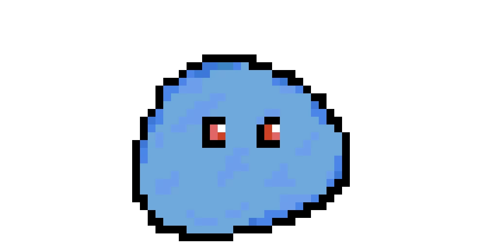 blue blob