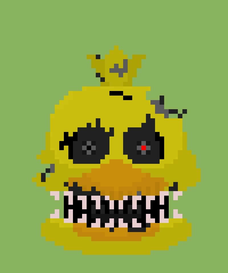 nightmare chica head