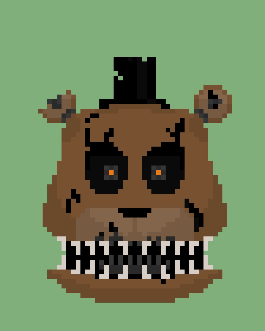 Nightmare Freddy Head