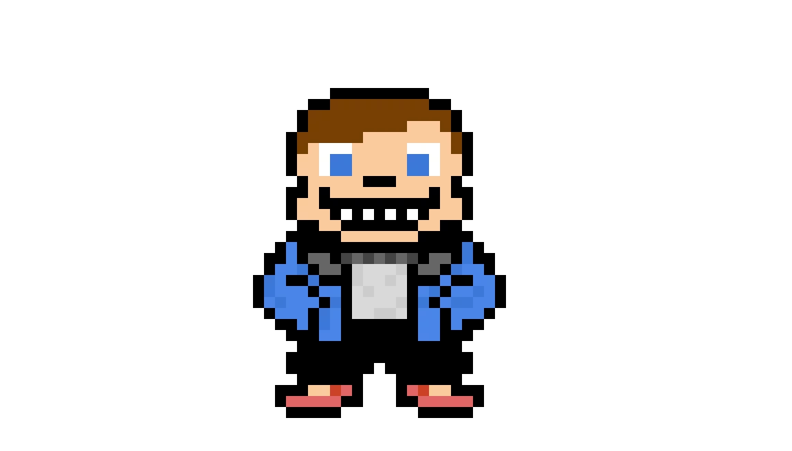 sans if he were human