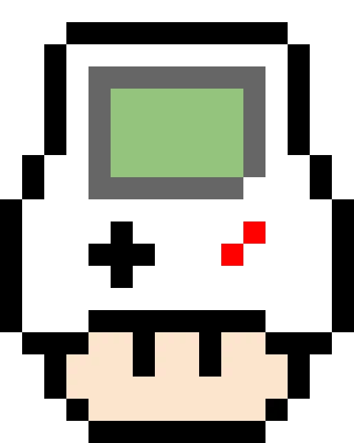 gameboy mushroom