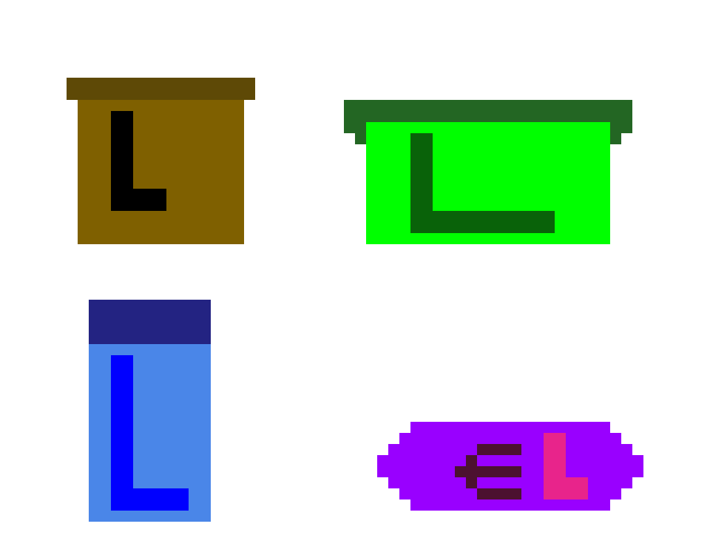 Loot boxes basic pixel art