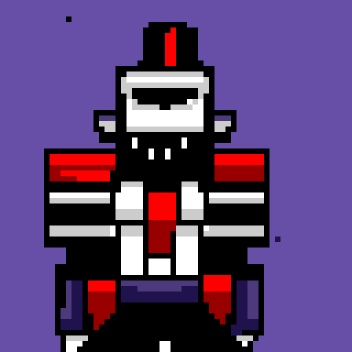 mech using a light blast