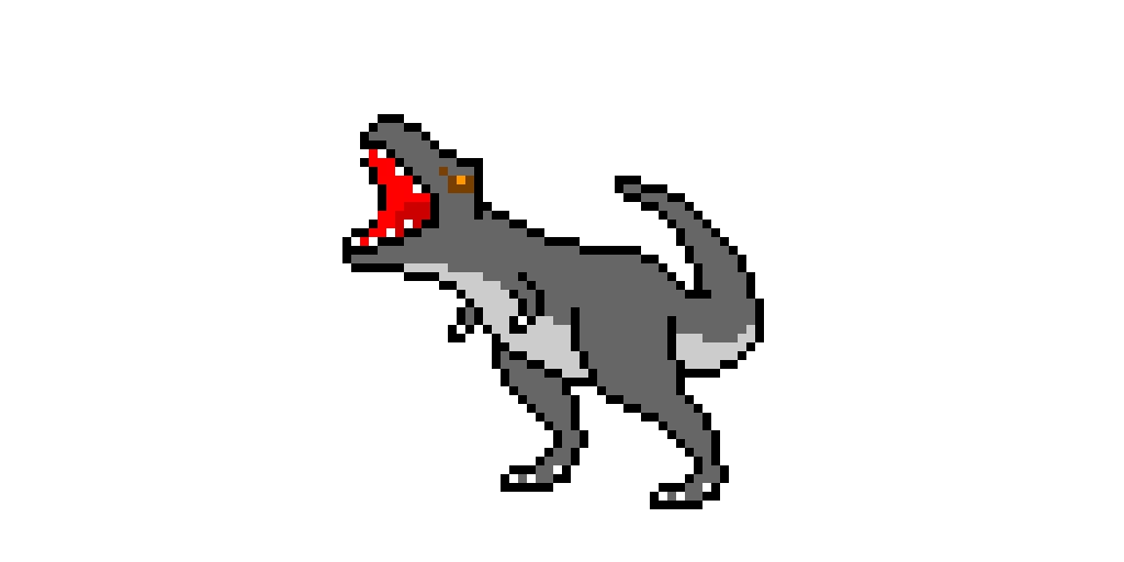 new dino pixel logo 2