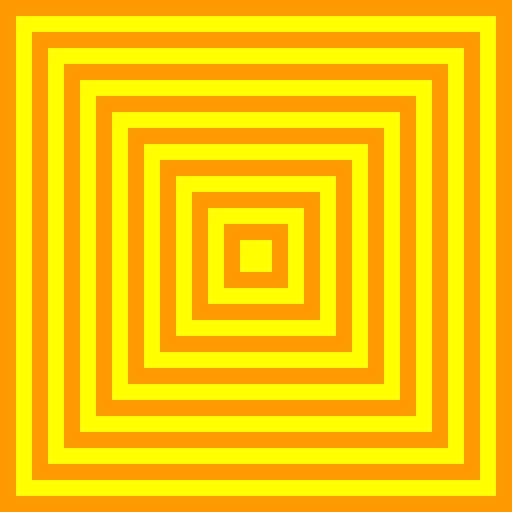 pattern orange and yellow