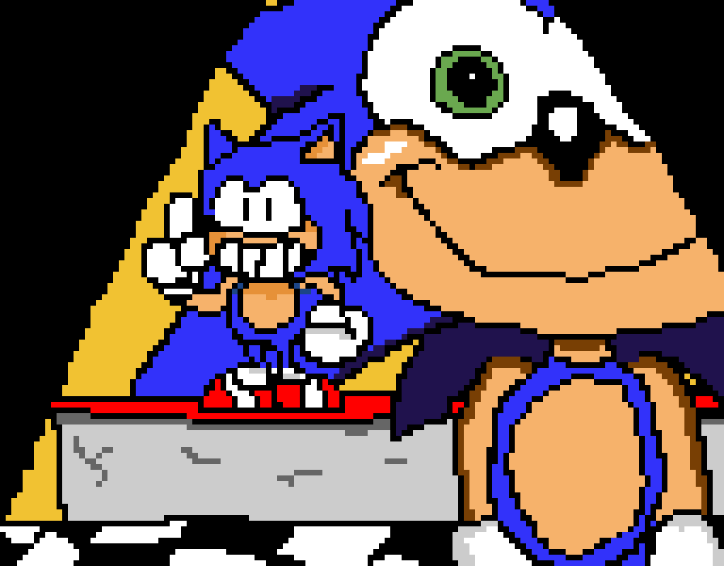 If sonic was in pizza tower (contest)