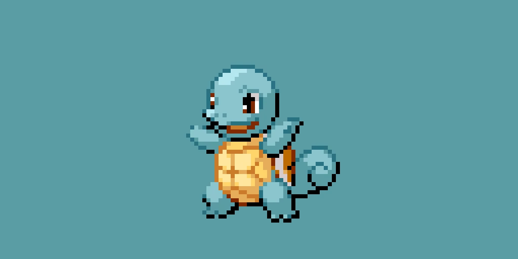 - | #007 | SQUIRTLE | POKEMON PIXEL ART | -