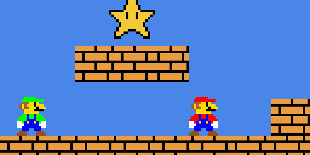 the super mario brothers updated