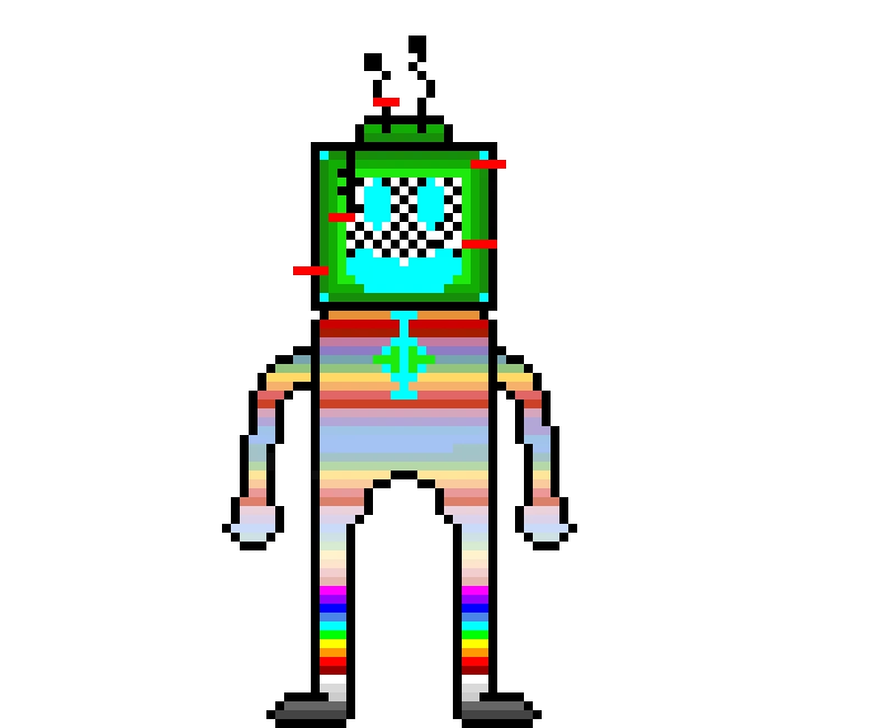 Teli, The PixelEnjoyer Mascot