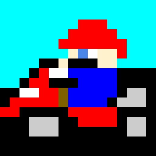 mario kart race blue shell attack mario movie but it not on rainbow road