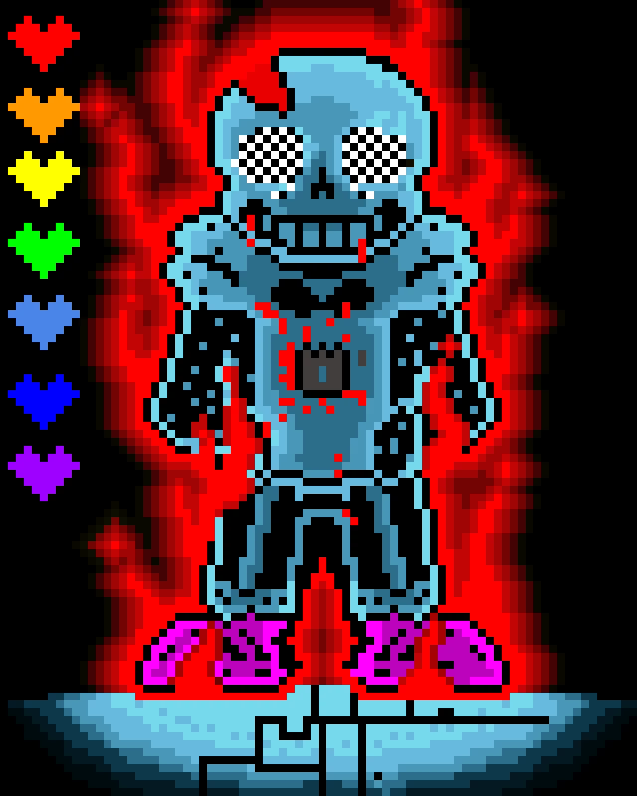 undertale fangames in a nutshell credits to snas for the slightly shaded thing