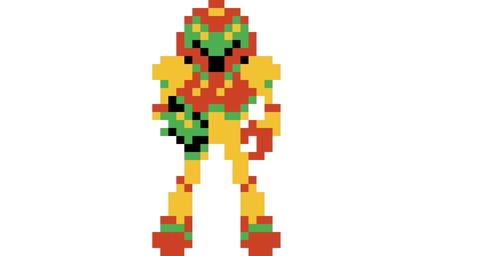 metroid 1 power suit samus aran
