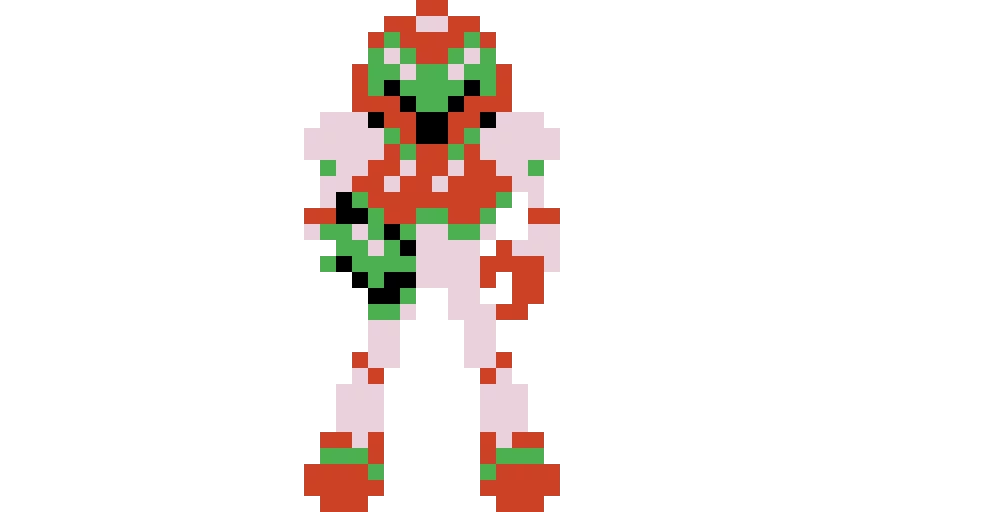 Metroid 1 Varia suit Samus Aran