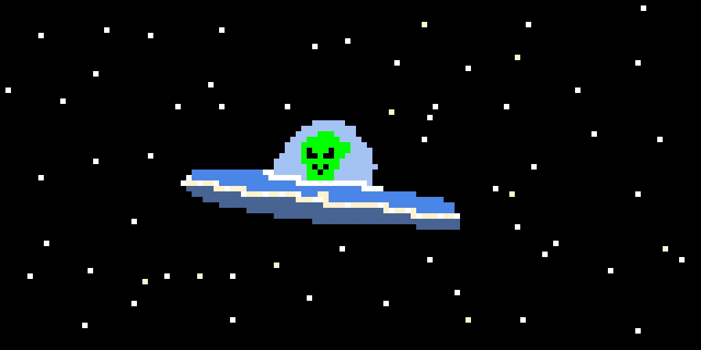 unidentified flying object (alien spaceship) (CONTEST)