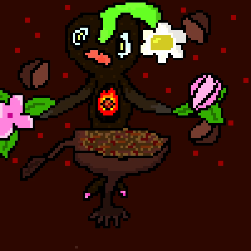 dark plant fire and rock type fanmade msm lunarkias rare