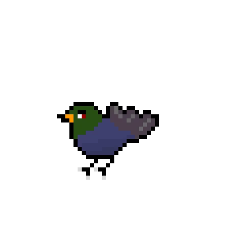 Taillow   Fletchling fusion shiny (looks like a duck ik)