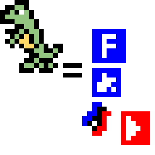 is dinopixel just another social media site stare and think tell me if you see anything