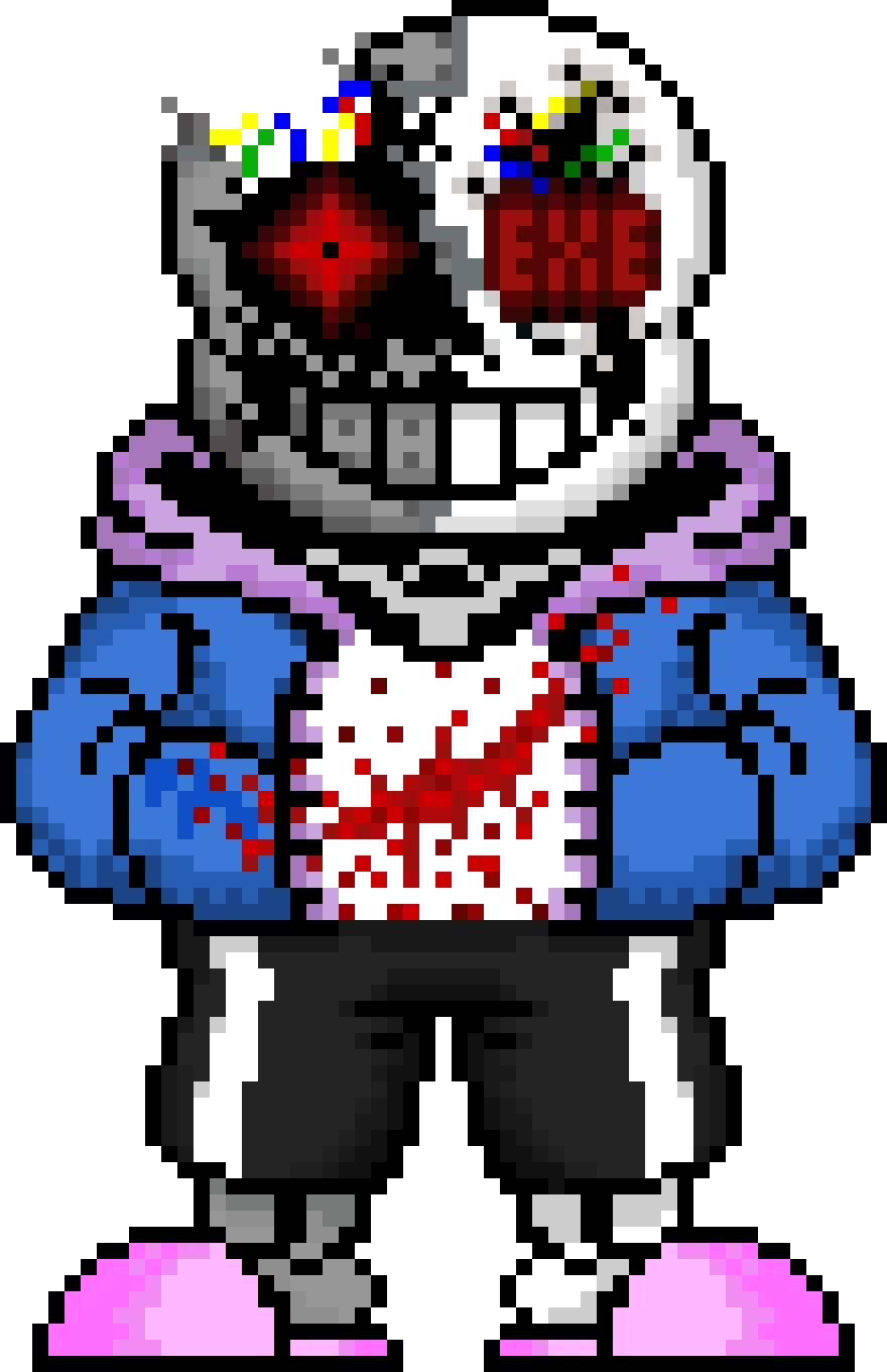 cybertale sans exe credits to snas