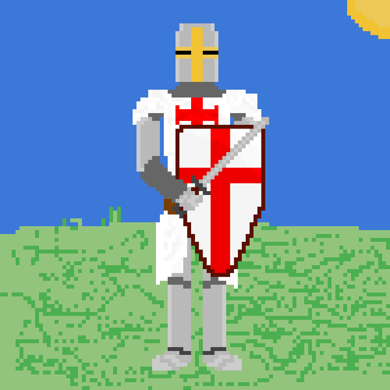 Another Crusader Knight with a shield