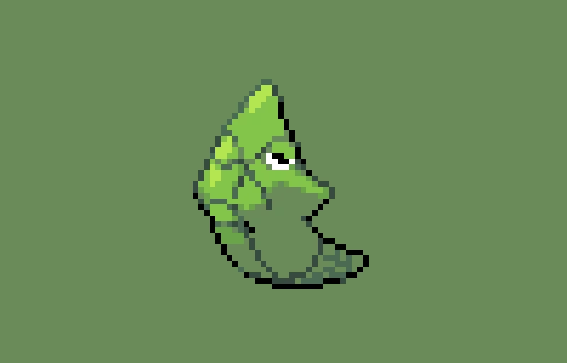 - | #011 | Metapod | Pokemon Pixel Art | -