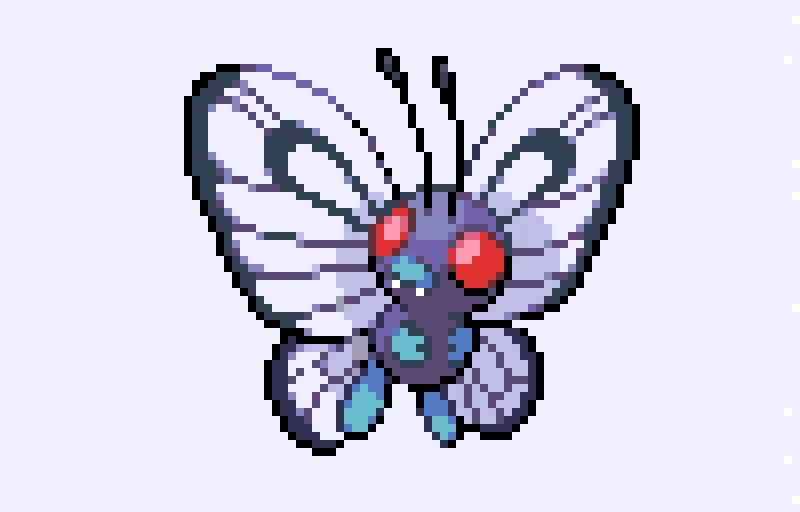 - | #012 | Butterfree | Pokemon Pixel Art | -