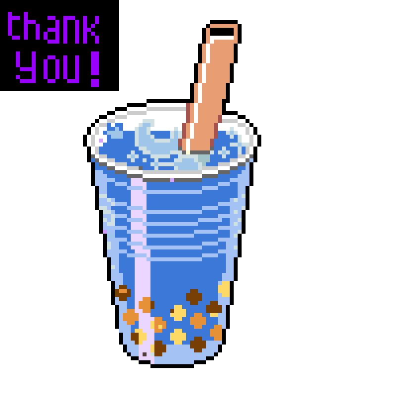 Thank you for 11 on this Boba! Im working on a very hard project right now Please come and check it!